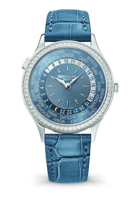 patek philippe lady world time